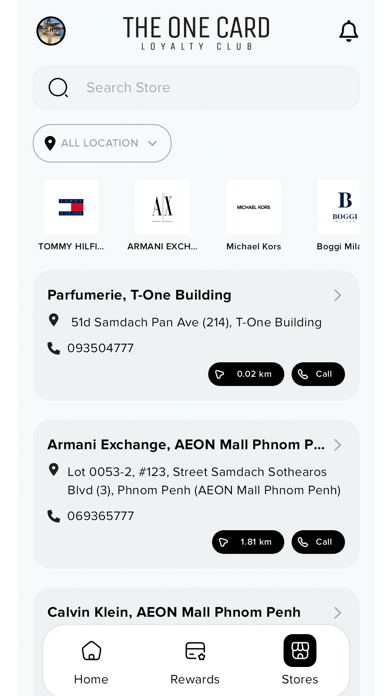 The One Card Loyalty Club screenshot 2