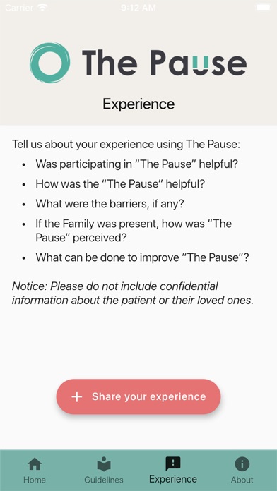 The Pause App screenshot 1