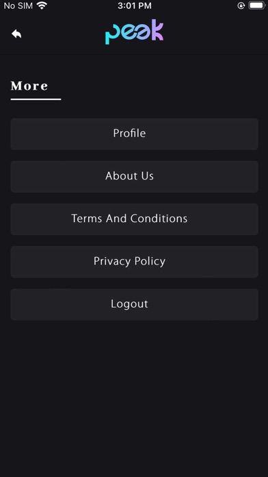 The Peek App screenshot 1