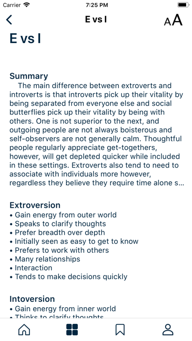 The Personality Types screenshot 2