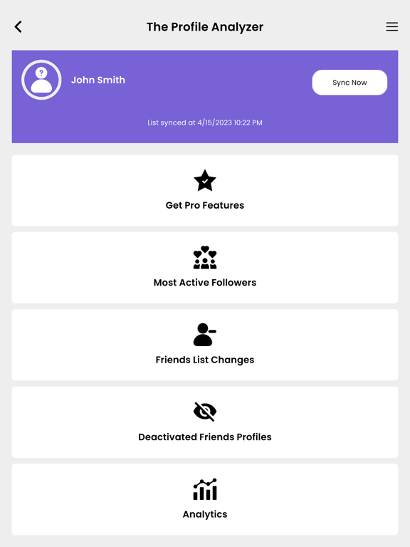 The Profile Analyzer screenshot 9
