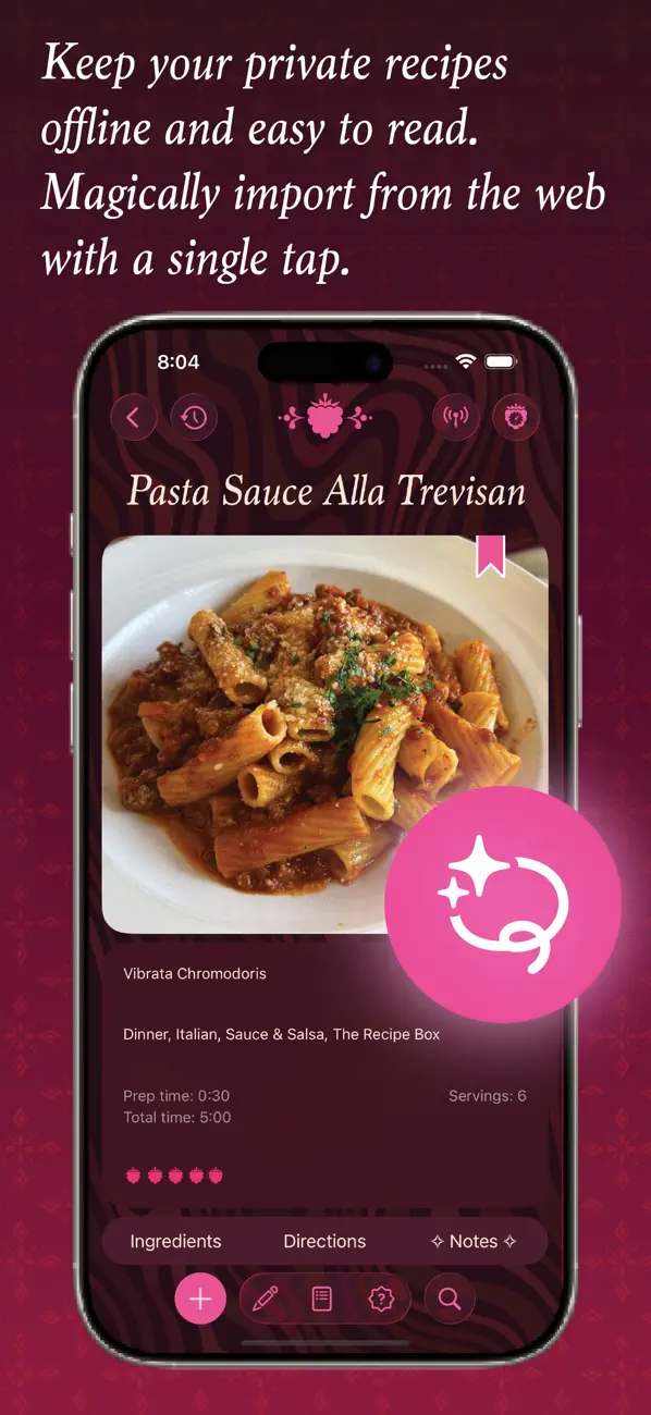 The Recipe Box To Go screenshot 1