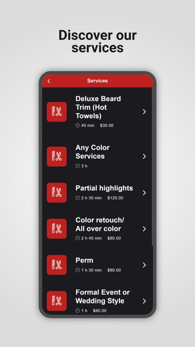The Red Door Barbershop screenshot 2