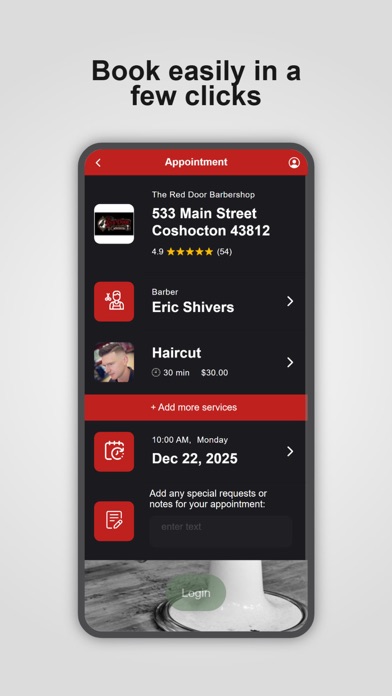 The Red Door Barbershop screenshot 1