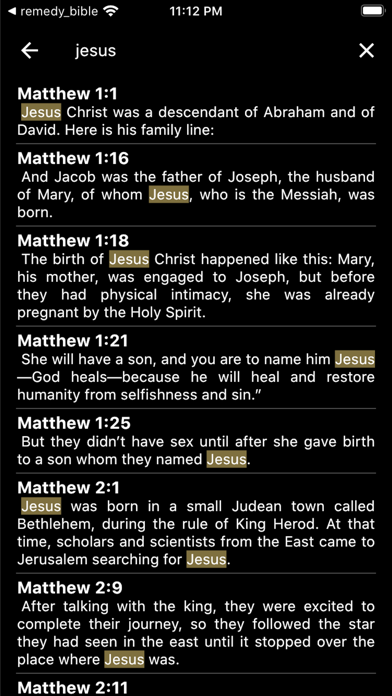 The Remedy Bible screenshot 1