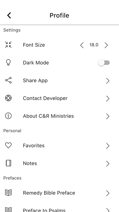 The Remedy Bible screenshot 3