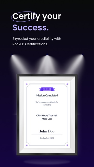 The RockED App screenshot 1