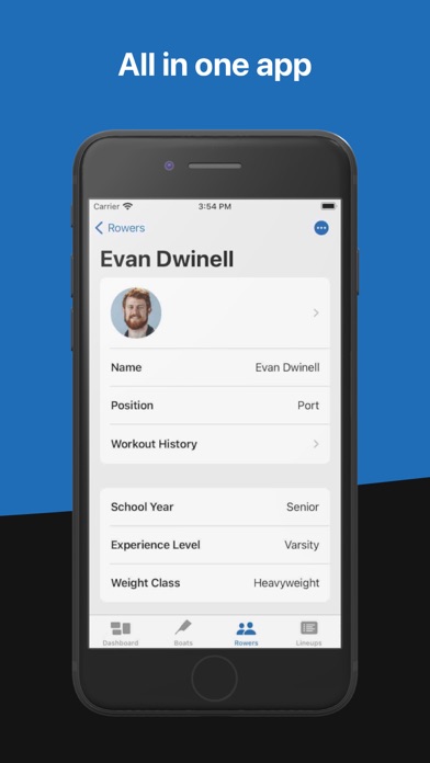 The Rowing App screenshot 1