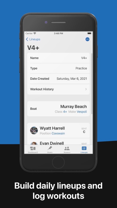 The Rowing App screenshot 2