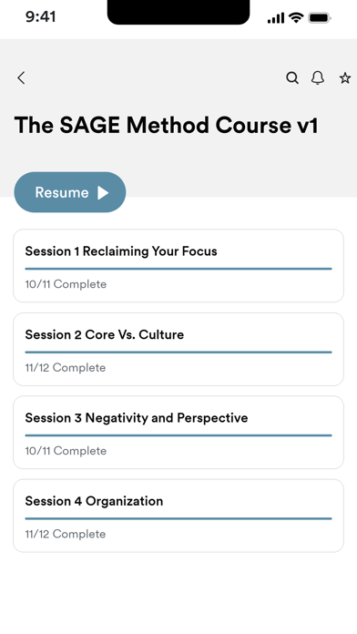The SAGE Method screenshot 2