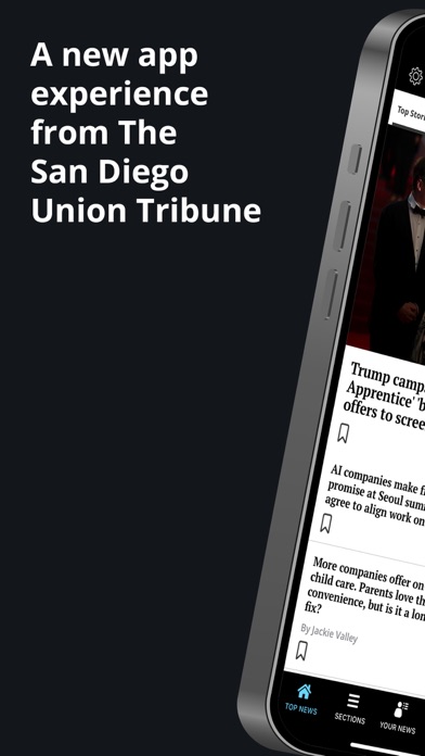 The San Diego Union-Tribune screenshot 1