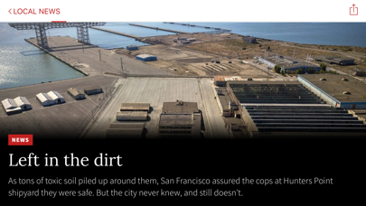 The San Francisco Chronicle screenshot 2