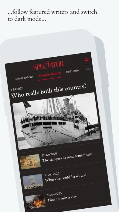 The Spectator Magazine screenshot 2
