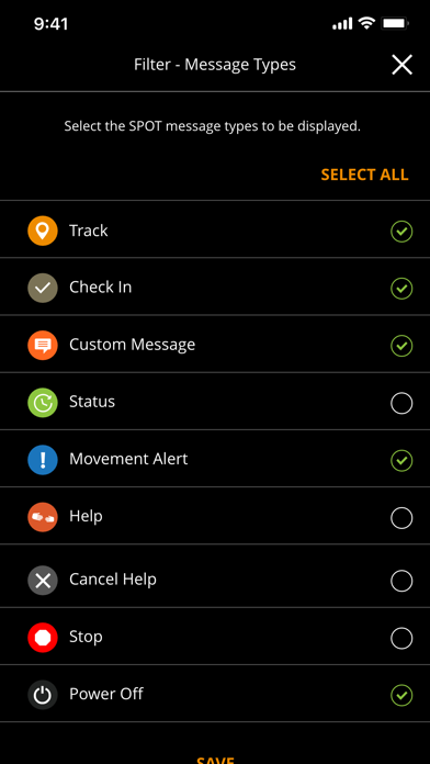 The SPOT App screenshot 1
