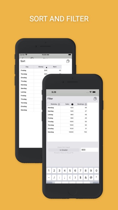 The Spreadsheet App. - Sheets screenshot 2