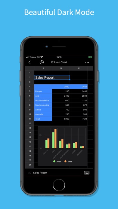 The Spreadsheet App. - Sheets screenshot 4