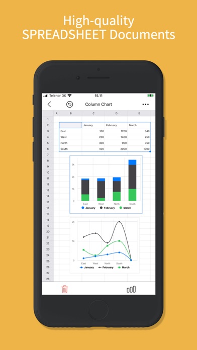The Spreadsheet App. - Sheets screenshot 5