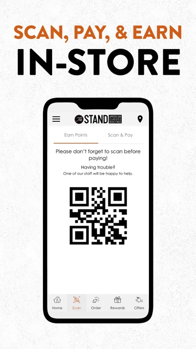 The Stand Restaurants App screenshot 1