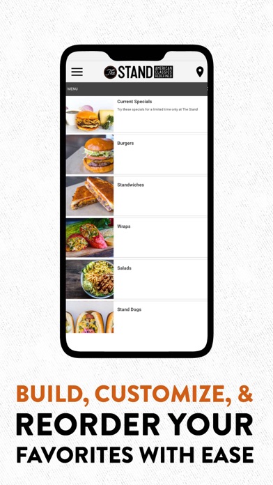 The Stand Restaurants App screenshot 4