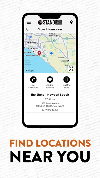 The Stand Restaurants App screenshot 6