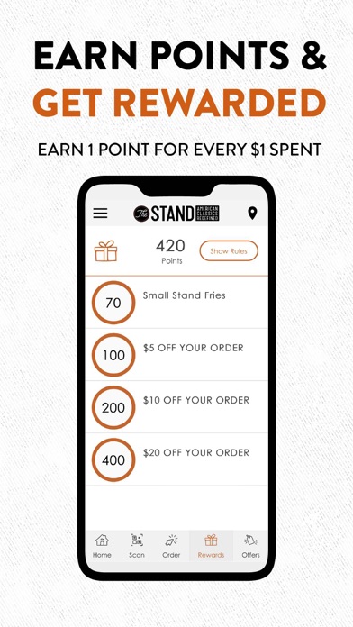 The Stand Restaurants App screenshot 3