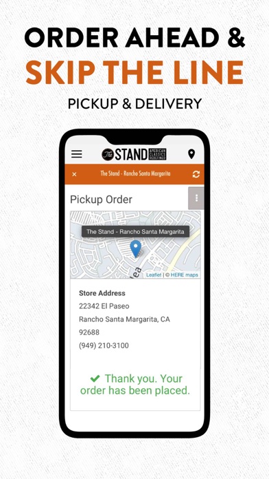 The Stand Restaurants App screenshot 5