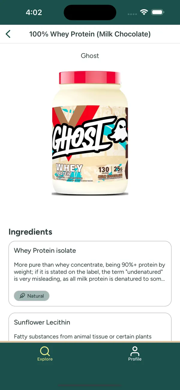 The Supplement App screenshot 2