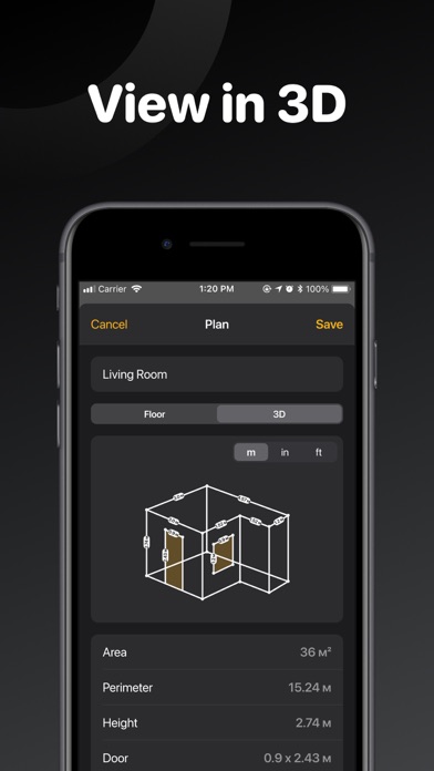 The Tape Measure & 3D Scanner screenshot 1