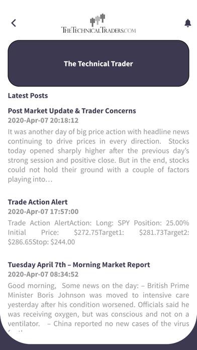 The Technical Traders Mobile screenshot 2