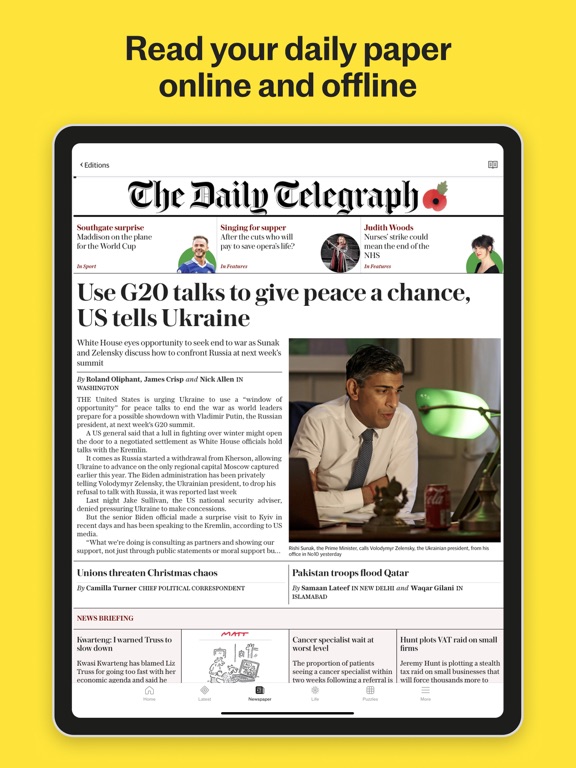 The Telegraph: UK & World News screenshot 6