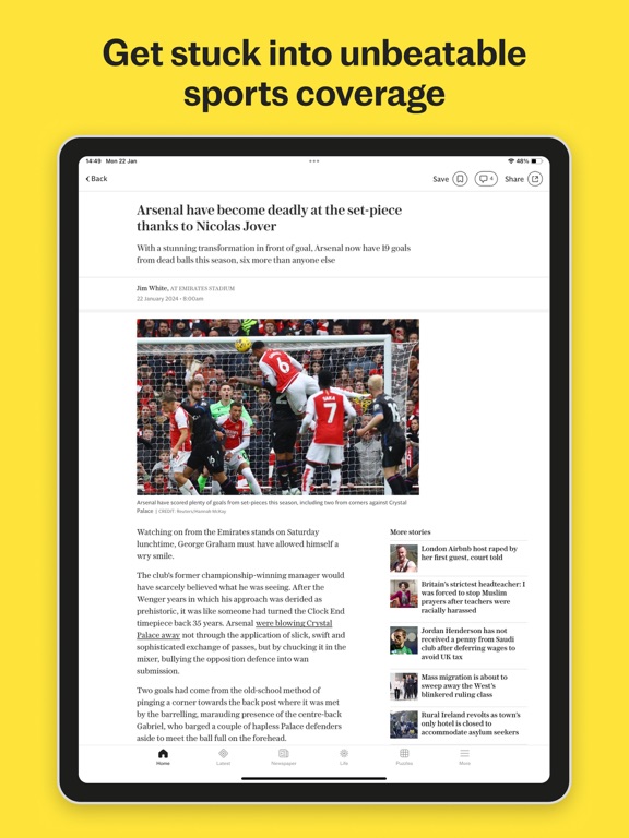The Telegraph: UK & World News screenshot 2