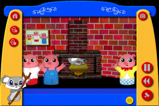 The Three Little Pigs - The Puppet Show - Lite screenshot 2