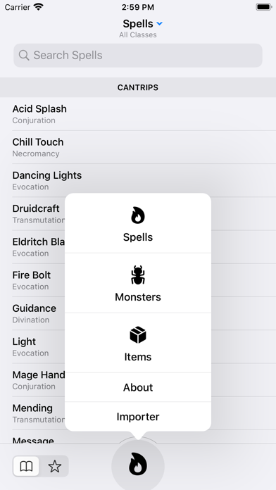 The Tome - DnD Quick Reference screenshot 2