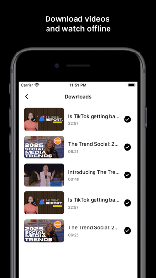 The Trend Network screenshot 2
