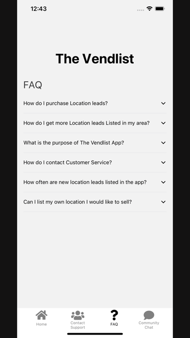 The Vendlist screenshot 4