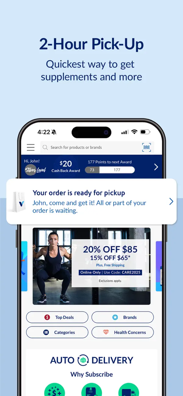 The Vitamin Shoppe - VShoppe screenshot 4
