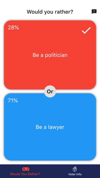 The Voter App screenshot 2