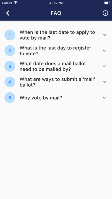 The Voter App screenshot 1