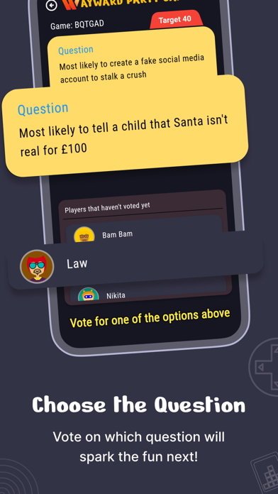 The Wayward - Adult Party Game screenshot 4
