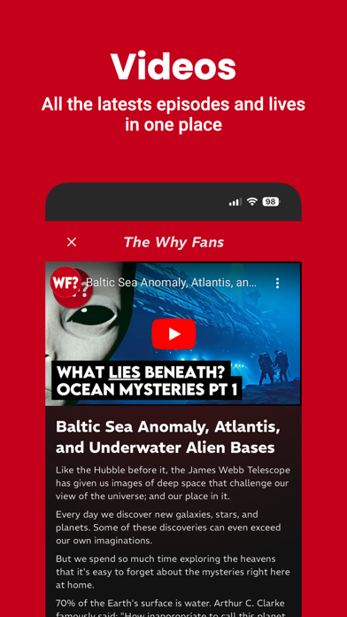 The Why Fans screenshot 3