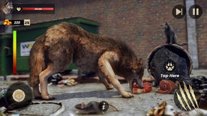 The Wild Wolf Life Sim Games screenshot 2