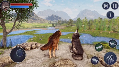 The Wild Wolf Life Simulator 2 screenshot 1