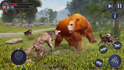 The Wild Wolf Life Simulator 2 screenshot 2