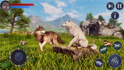 The Wild Wolf Life Simulator 2 screenshot 3