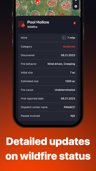 The Wildfire Tracker screenshot 1