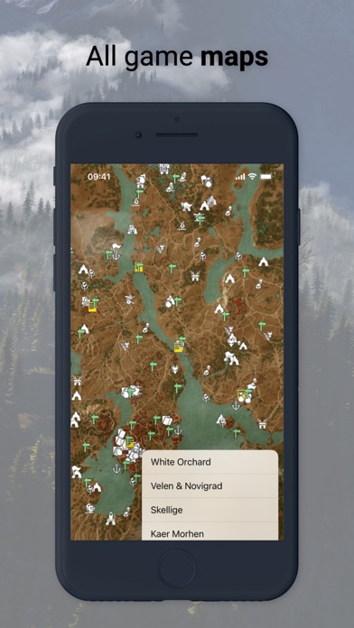 The Witcher 3 Map & Companion screenshot 1