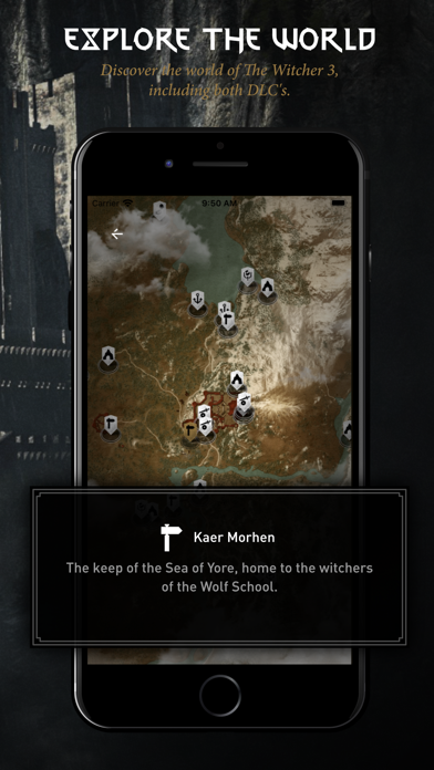 The Witcher 3: Unofficial App screenshot 1