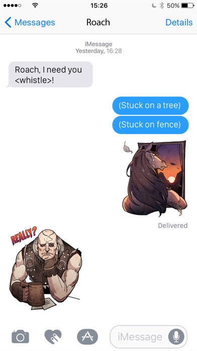 The Witcher Stickers screenshot 1