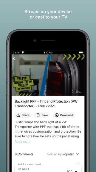 The Wrap Institute screenshot 1
