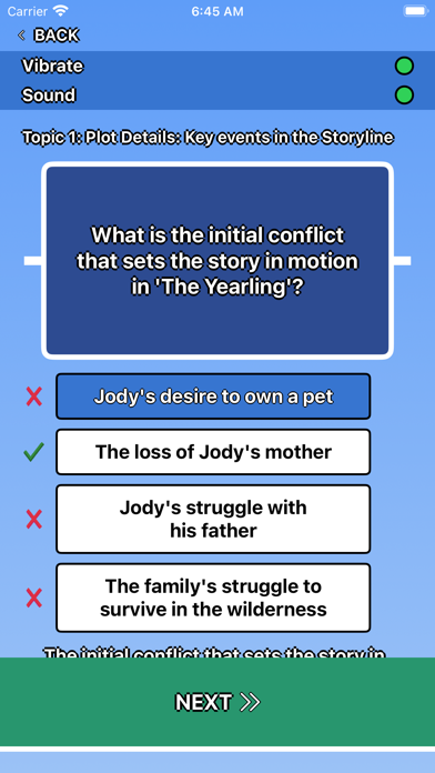The Yearling Trivia screenshot 3